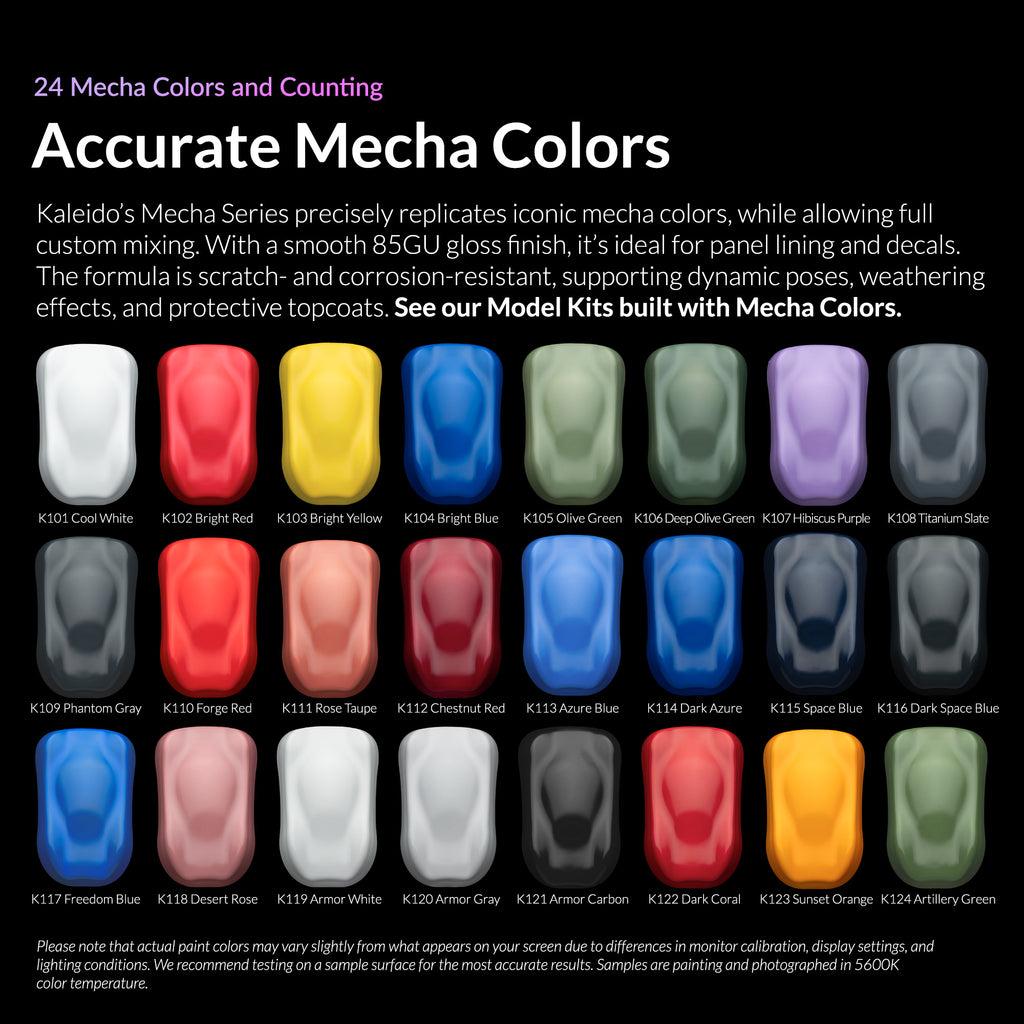 Kaleido ColorWorks - 24 Color Mecha Set