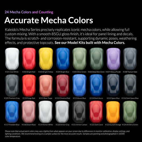 Kaleido ColorWorks - 24 Color Mecha Set