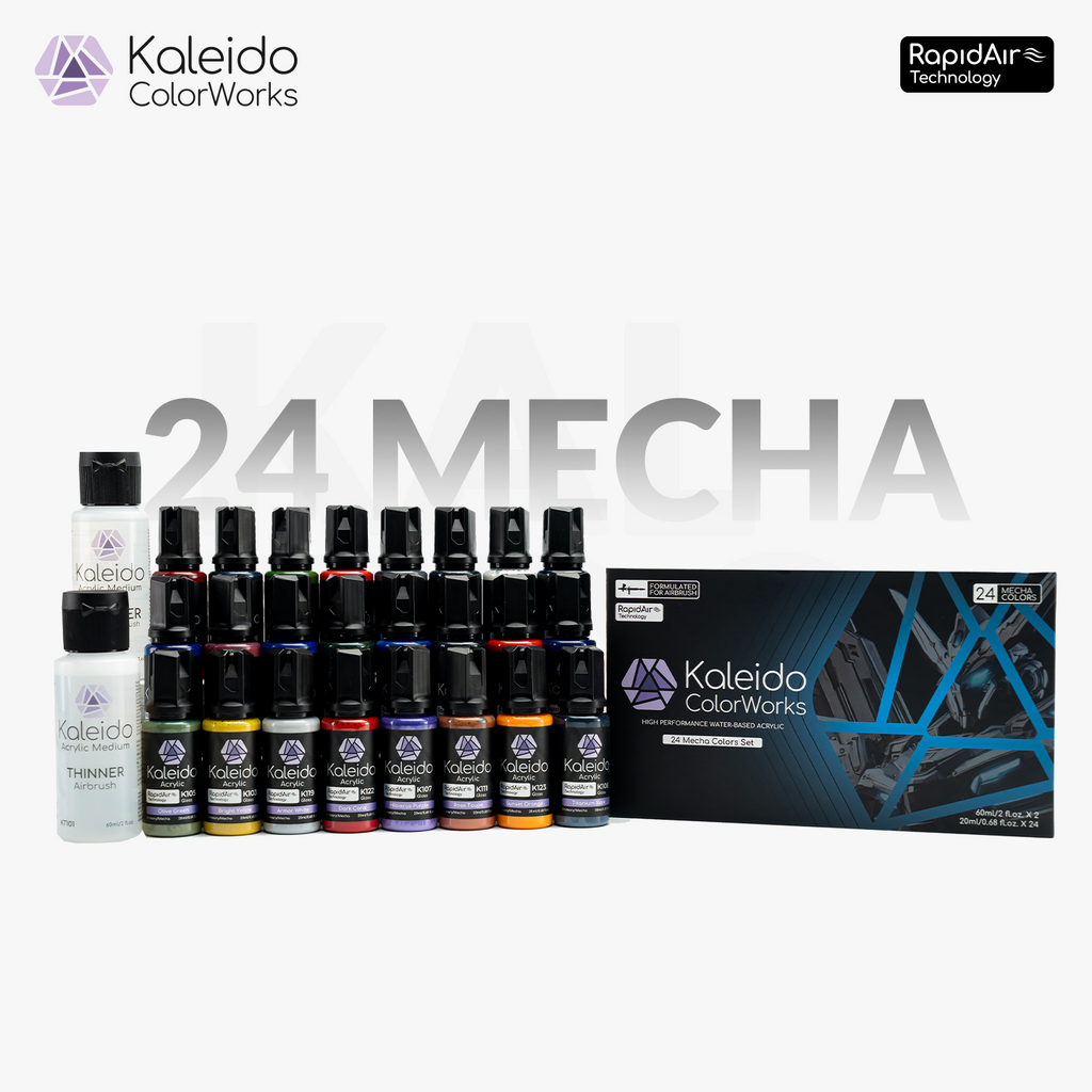 Kaleido ColorWorks - 24 Color Mecha Set