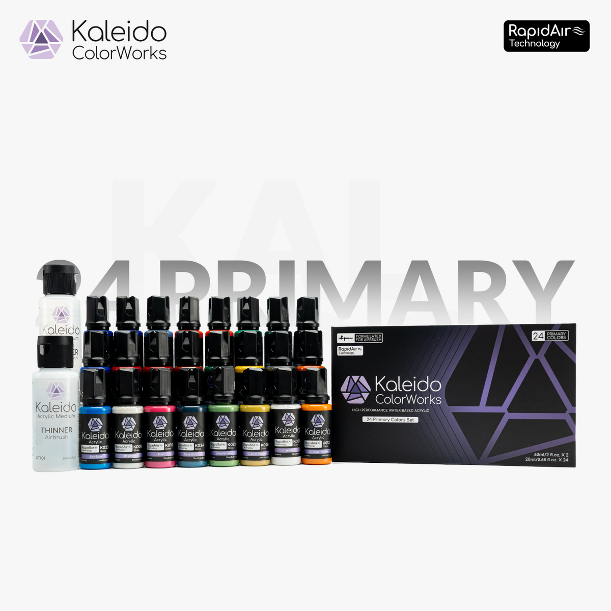 Kaleido ColorWorks - 24 Color Primary Set